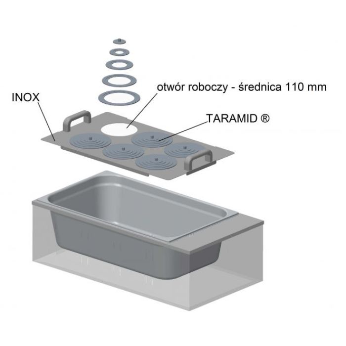 Pokrywa z krążkami redukcyjnymi A 6