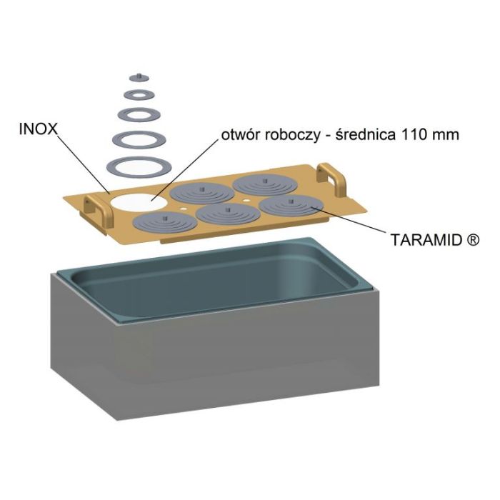 Pokrywa z krążkami redukcyjnymi B 6